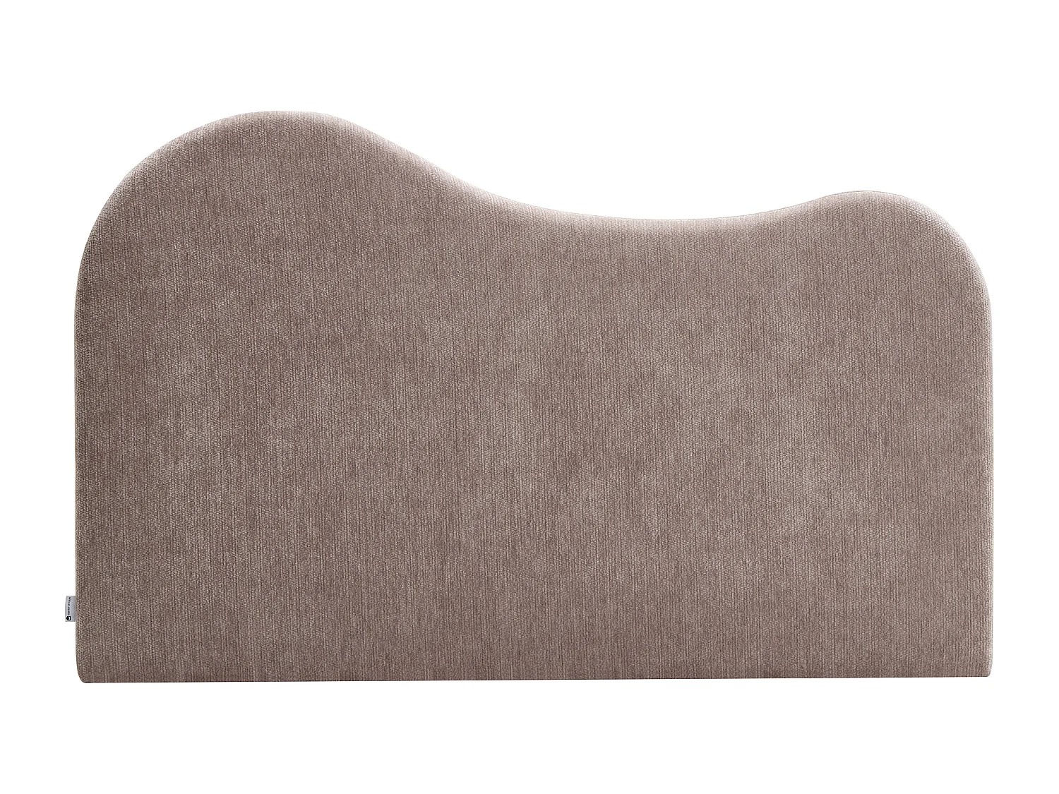 Tête de lit 180 cm - Tissu texturé - Taupe - VORIOTA