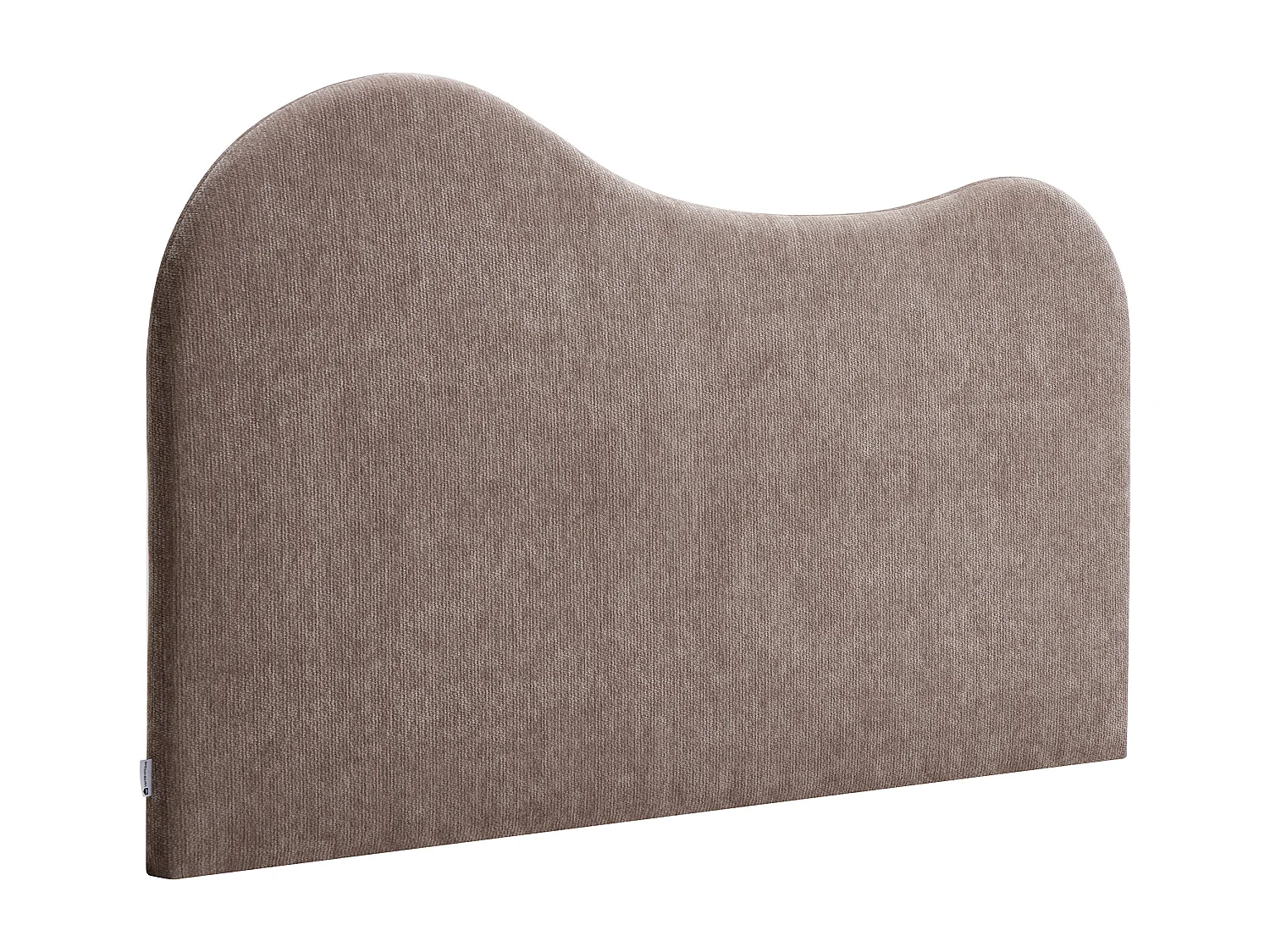 Tête de lit 180 cm - Tissu texturé - Taupe - VORIOTA