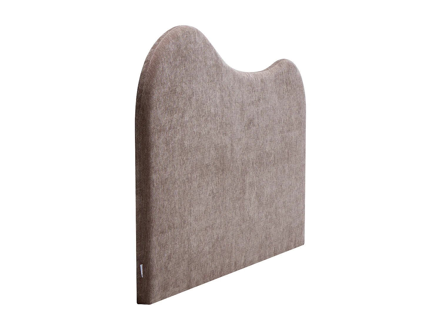 Tête de lit 180 cm - Tissu texturé - Taupe - VORIOTA