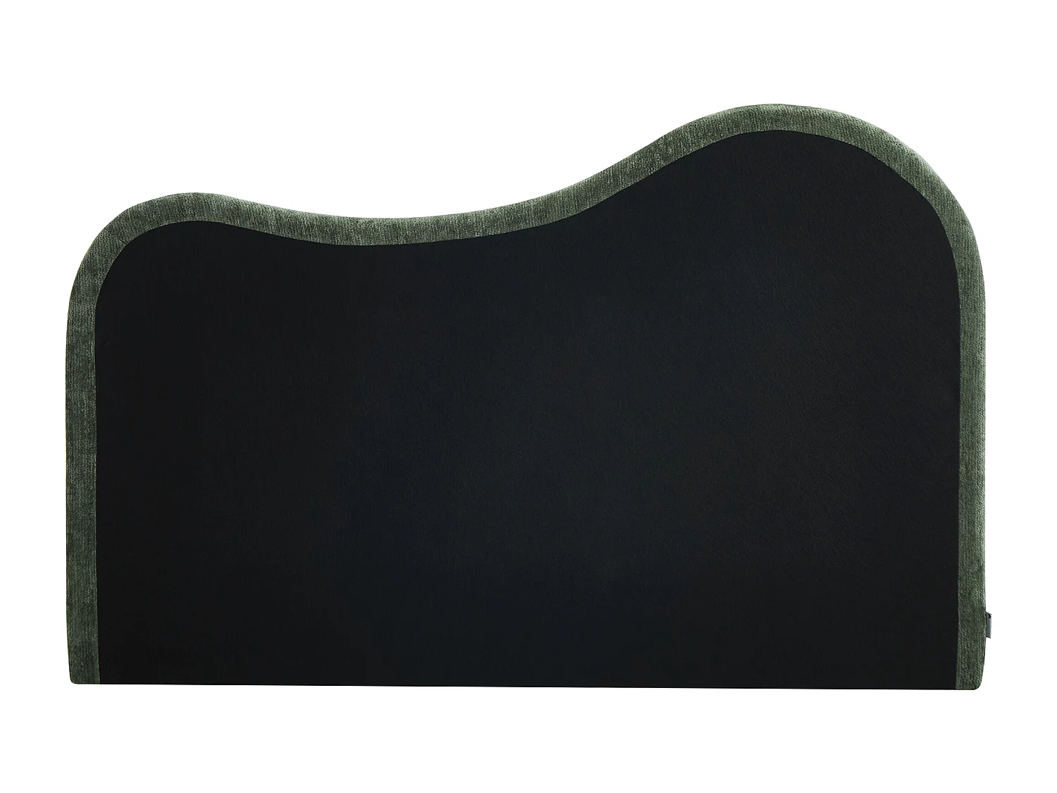 Tête de lit 160 cm - Tissu texturé - Vert sapin - VORIOTA