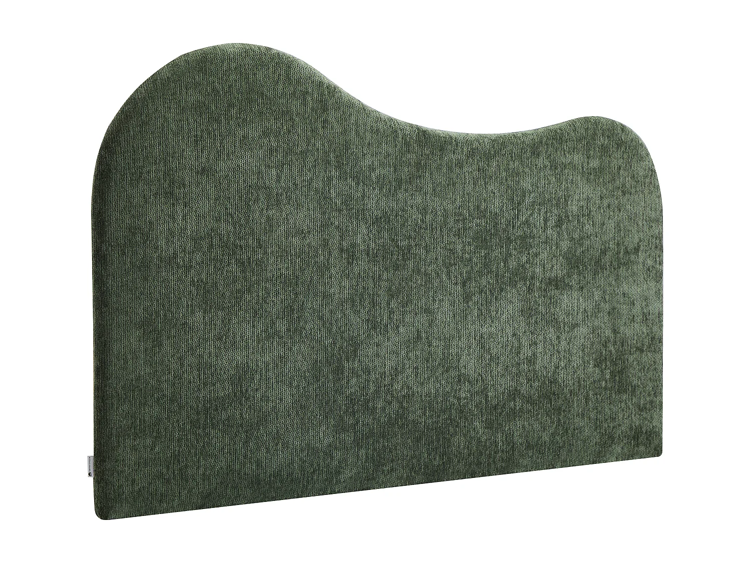Tête de lit 180 cm - Tissu texturé - Vert sapin - VORIOTA