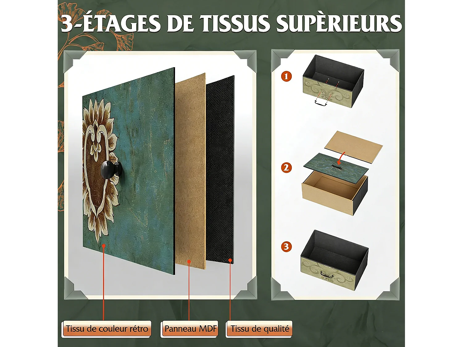 TV-meubel met 4 lades en 3 planken - LED - MDF en staal - 108x76x29 cm - kleurrijk