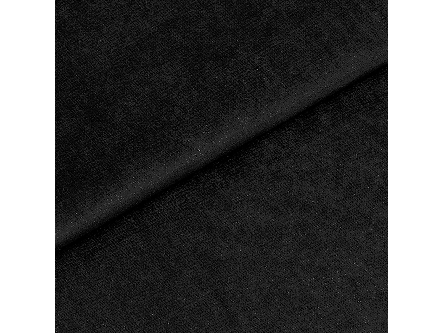 AX LIVING Canapé d’angle ELIF noir convertible avec coffre L moderne droite