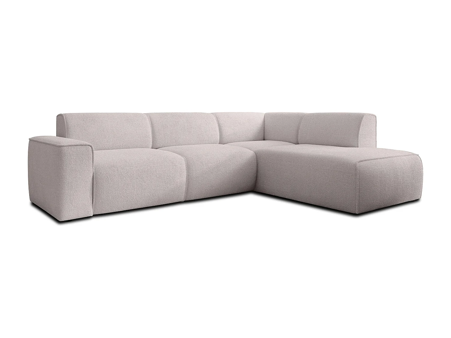 AX LIVING Couch Sofa L Form Didim L Creme – 292 cm, stilvoll & bequem R