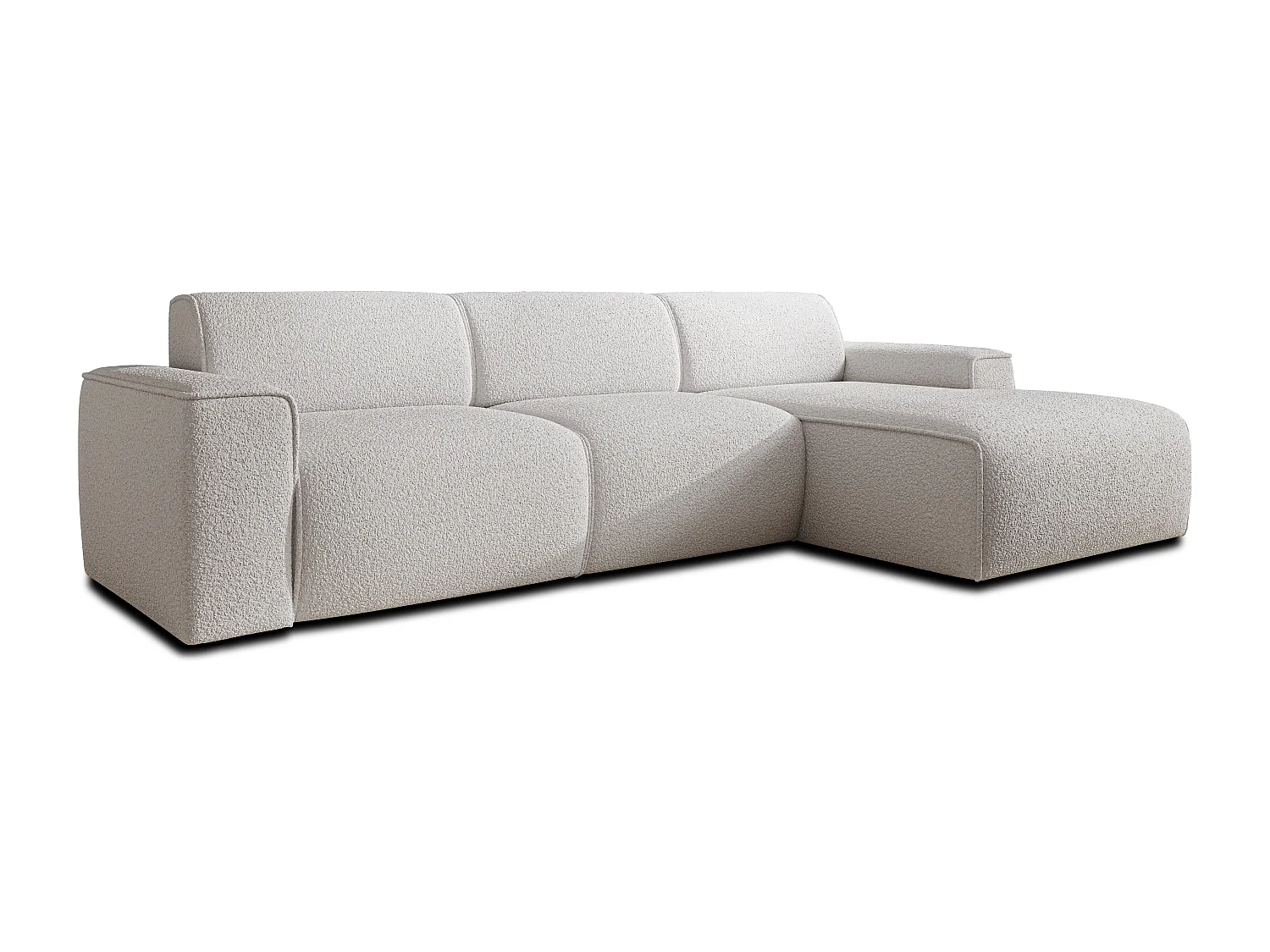 AX LIVING Couch Sofa L Form Didim mini Weiß 310 cm breit, stilvoll R