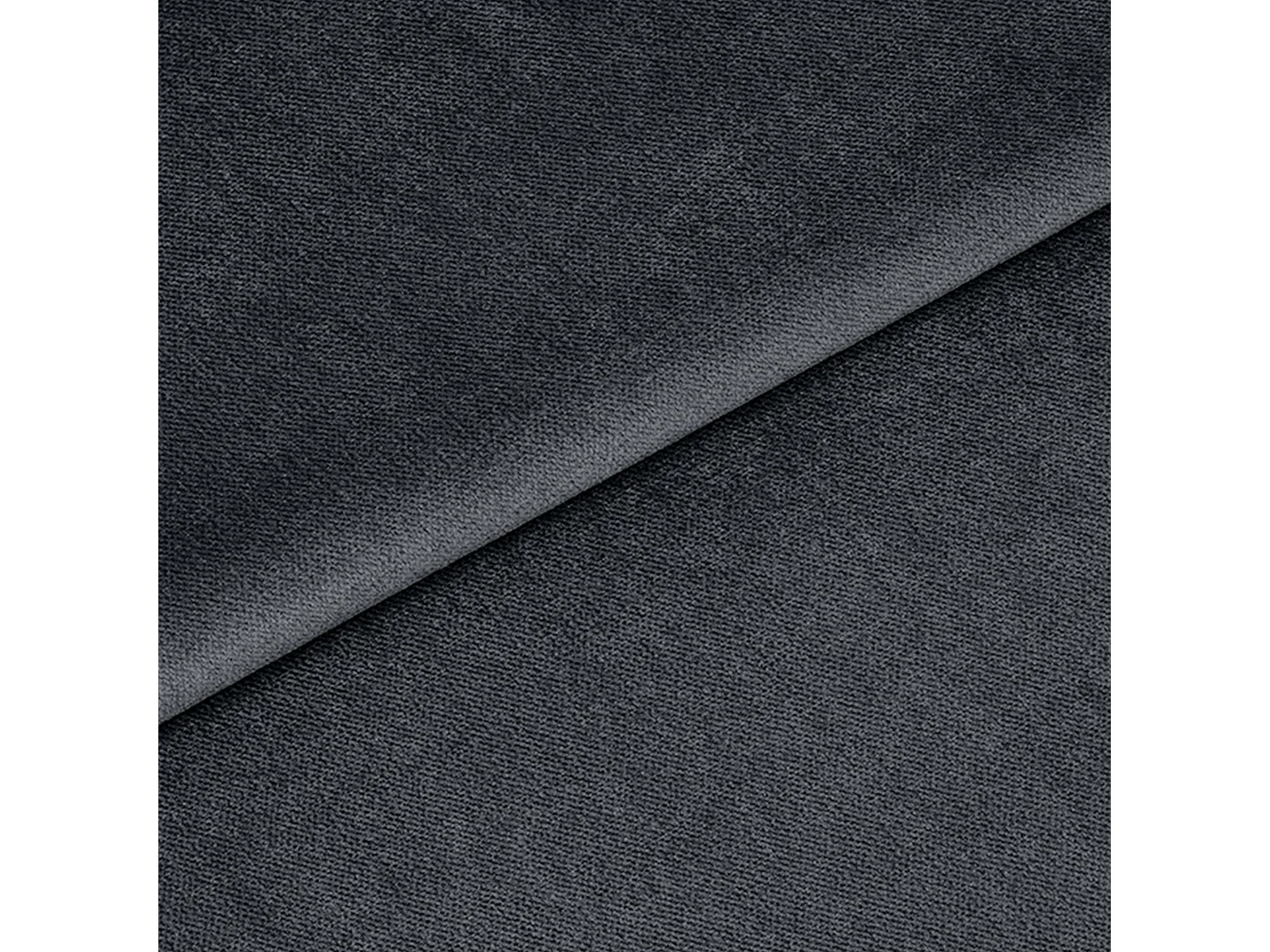 AX LIVING Canapé d’angle ELIF gris foncé convertible avec coffre L moderne gauche