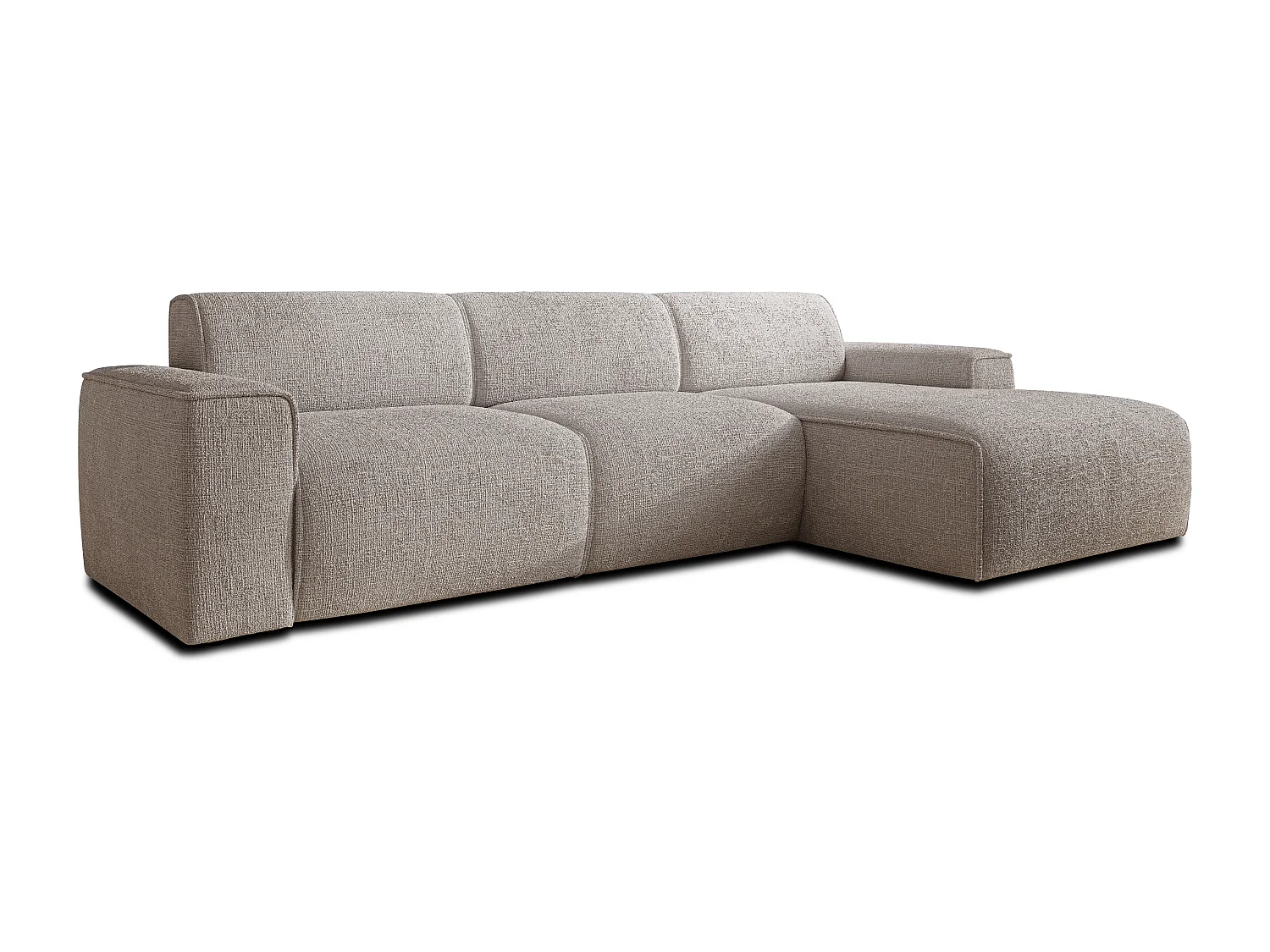 AX LIVING Couch Sofa L Form Didim mini Ivory 310 cm breit, stilvoll R