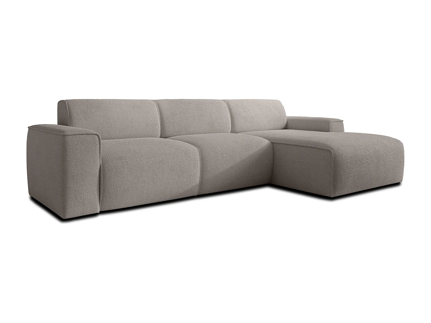 AX LIVING Couch Sofa L Form Didim mini Beige 310 cm breit, stilvoll R