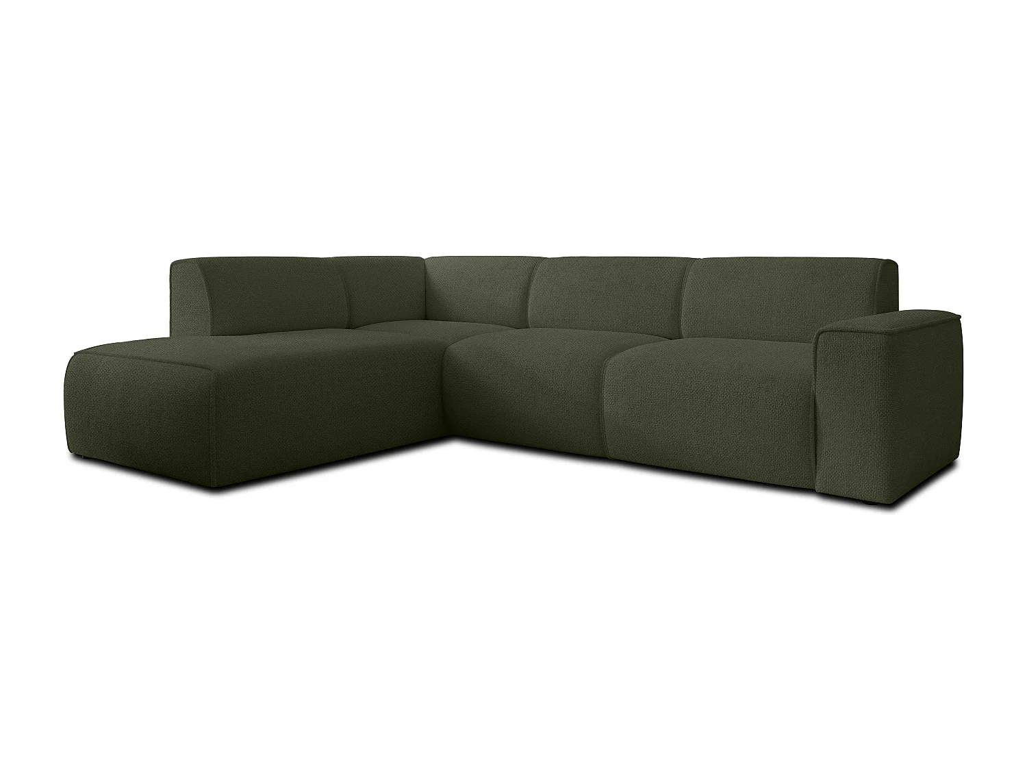 AX LIVING Couch Sofa L Form Didim L Grün – 292 cm, stilvoll & bequem L
