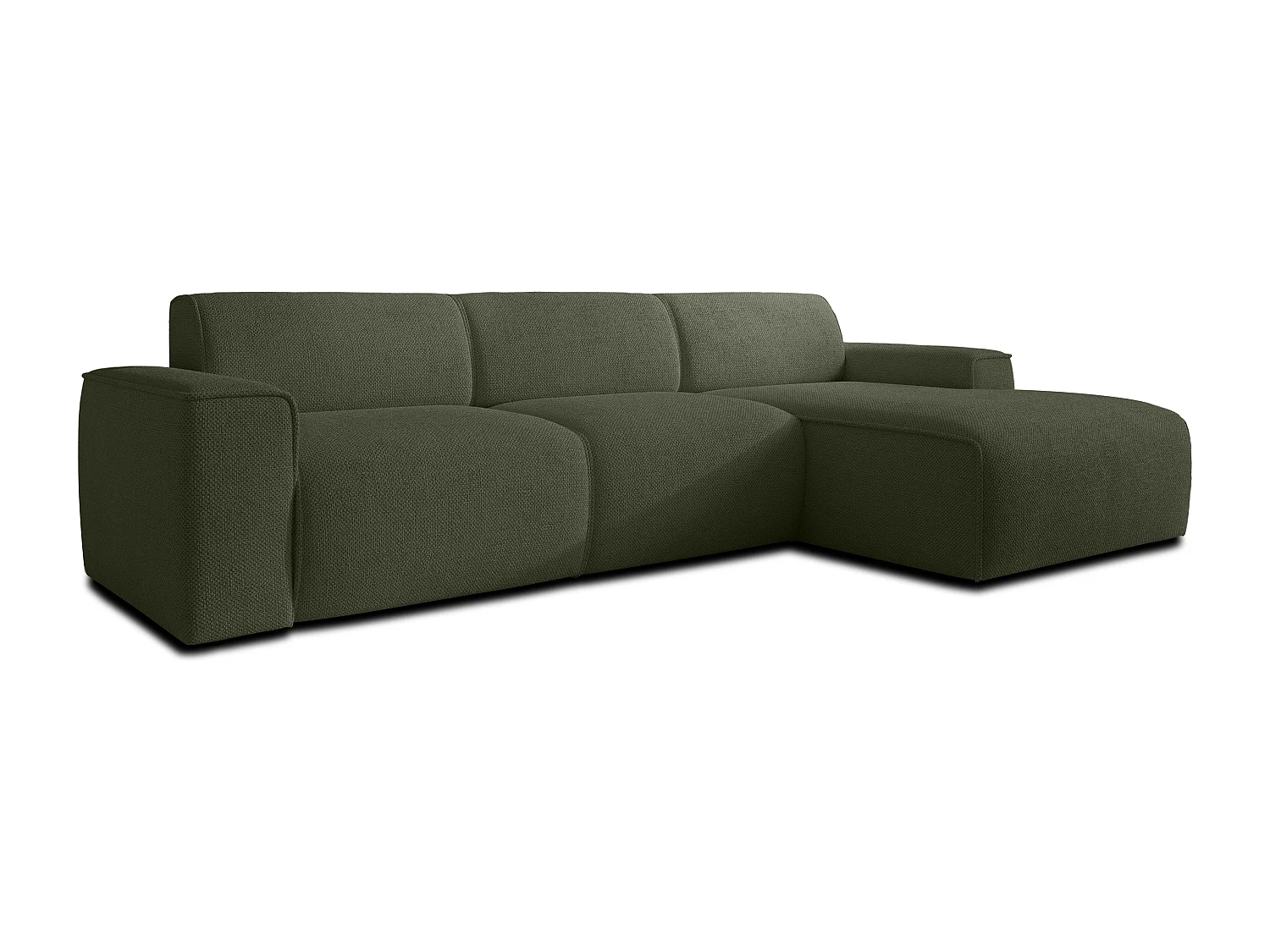 AX LIVING Couch Sofa L Form Didim mini Grün 310 cm breit, stilvoll R