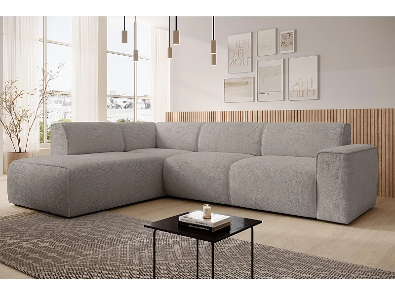 AX LIVING Hoekbank L-vorm Didim L beige 292 cm stijlvol comfortabel links