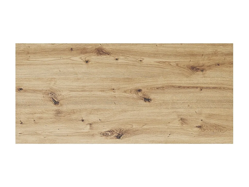 Plan für Waschtischunterbau BRAZZA – 100 cm – Helles Eichenholz – Dicke 2,5 cm – Zum Auflegen