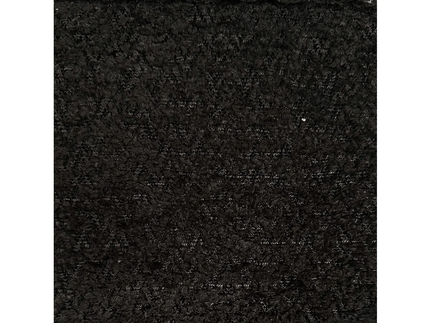 Lit coffre + matelas Volupto 180cm Bouclette Noir