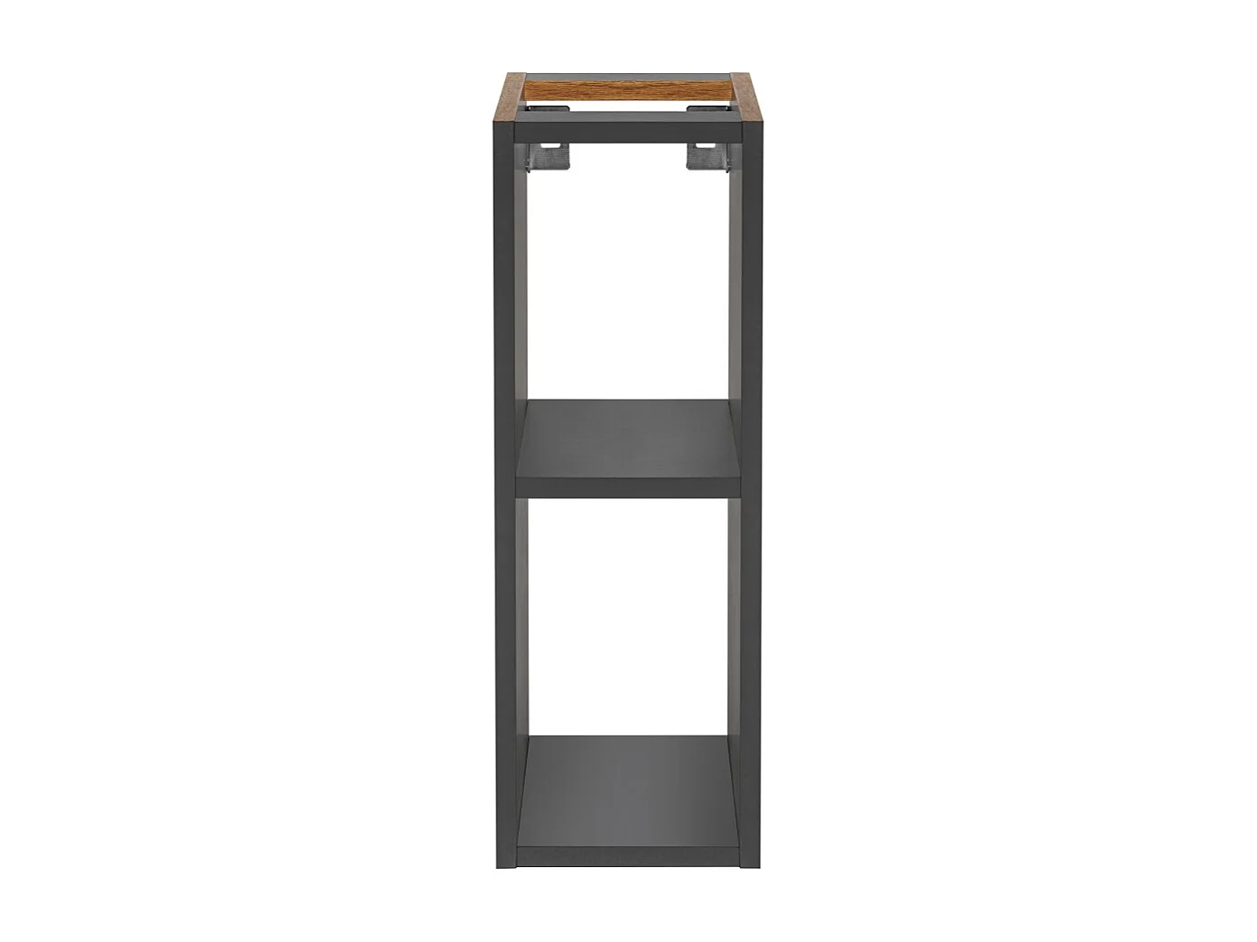 Accessoire pour meuble sous vasque TAMO – 20 cm – Coloris gris anthracite – À suspendre