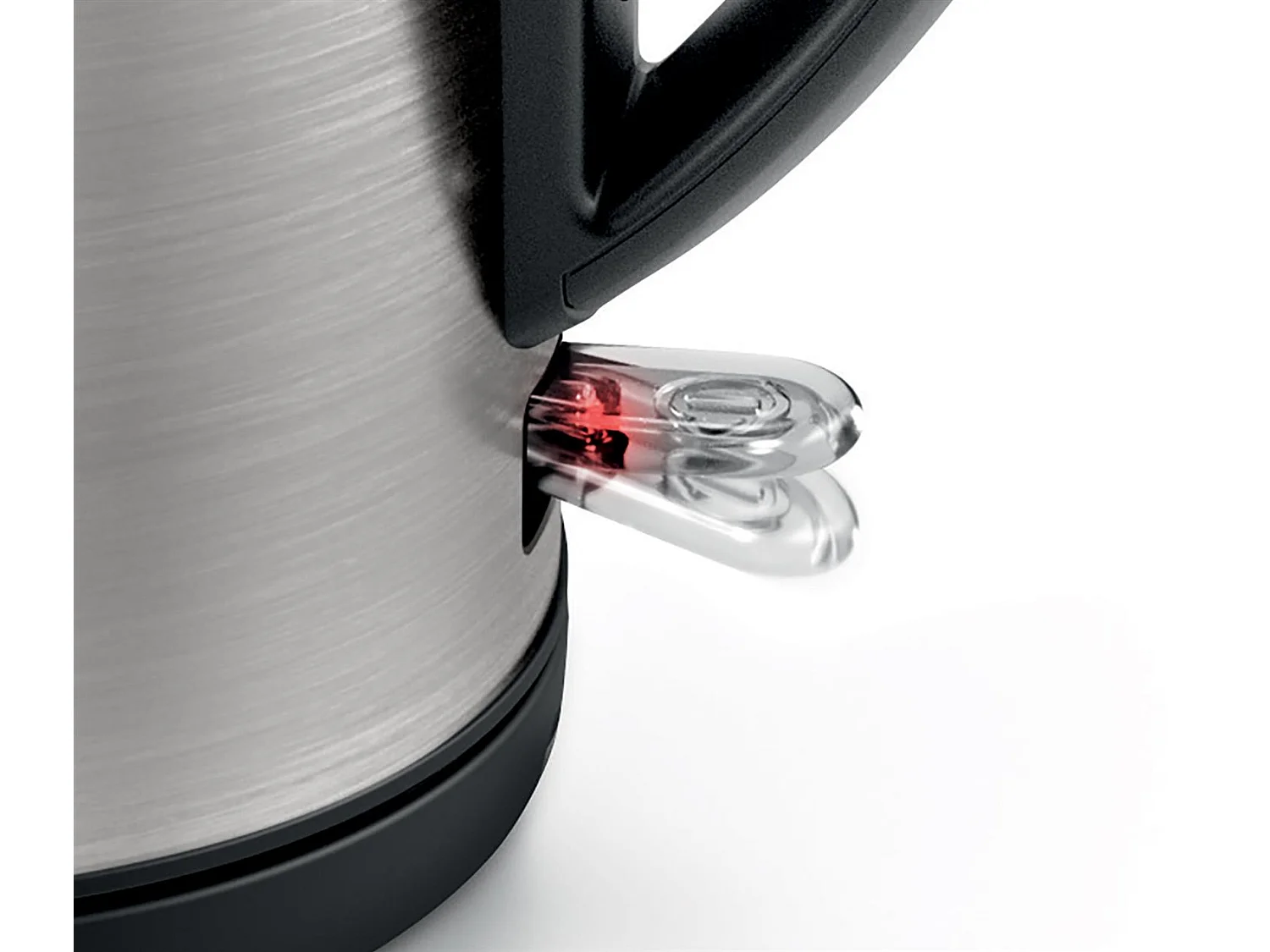 Chaleira elétrica sem fio Bosch DesignLine 1,7L em aço inoxidável com filtro anticalcário removível