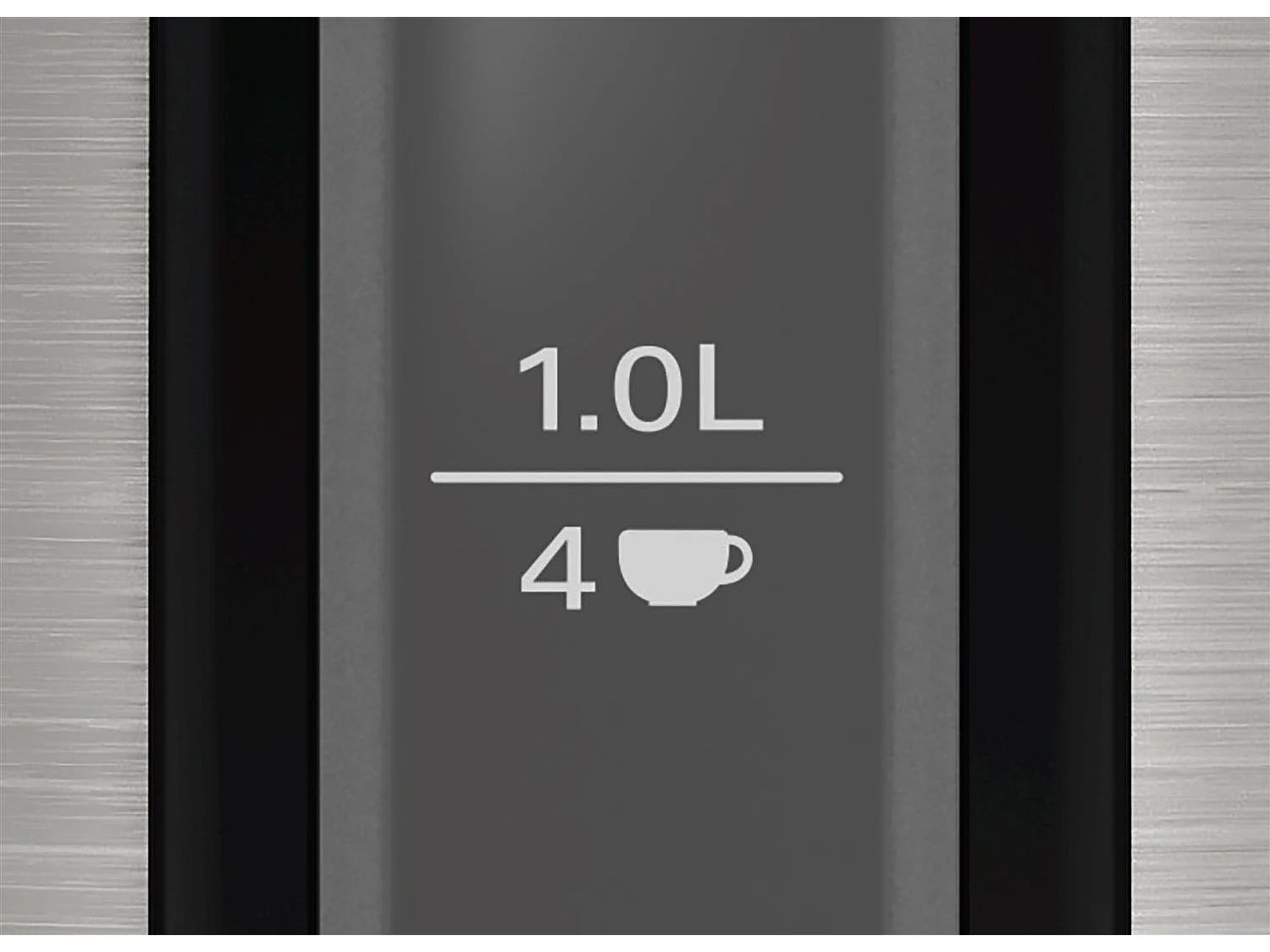 Chaleira elétrica sem fio Bosch DesignLine 1,7L em aço inoxidável com filtro anticalcário removível