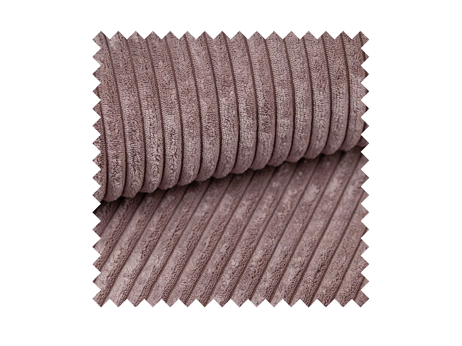 Hoekbank met slaapfunctie & opbergruimte – Corduroy – Universeel – Paars – HAMIEL