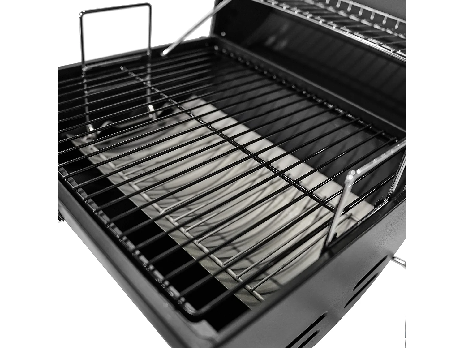 TAINO CHAROX Barbecue au charbon de bois portable barbecue de table compact barbecue de camping pour balcon avec bac à charbon