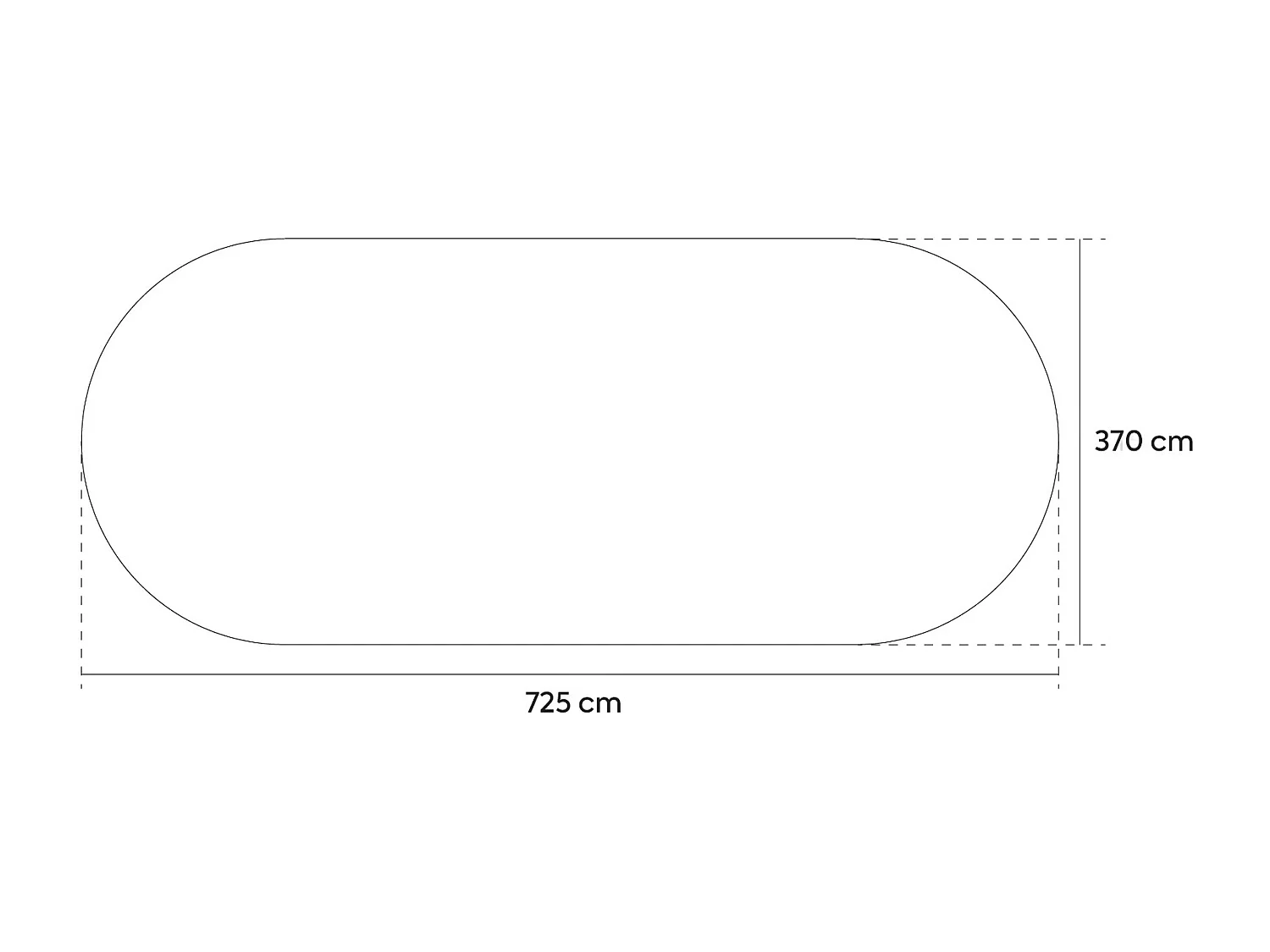 Bâche à bulles pour piscine acier ovale GRE 7,30 x 3,75 m - 180 microns