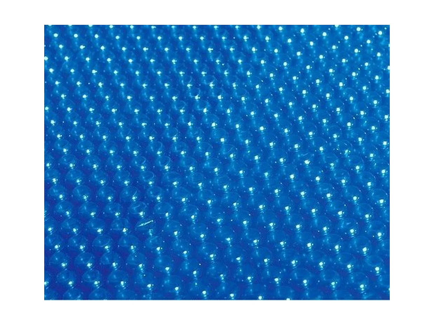Bâche à bulles pour piscine acier ovale GRE 7,30 x 3,75 m - 180 microns