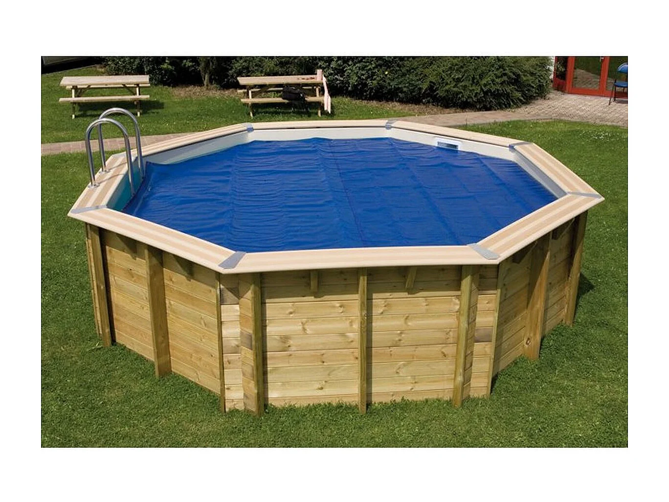 Bâche à bulles pour piscine Ubbink - 400 x 750 cm