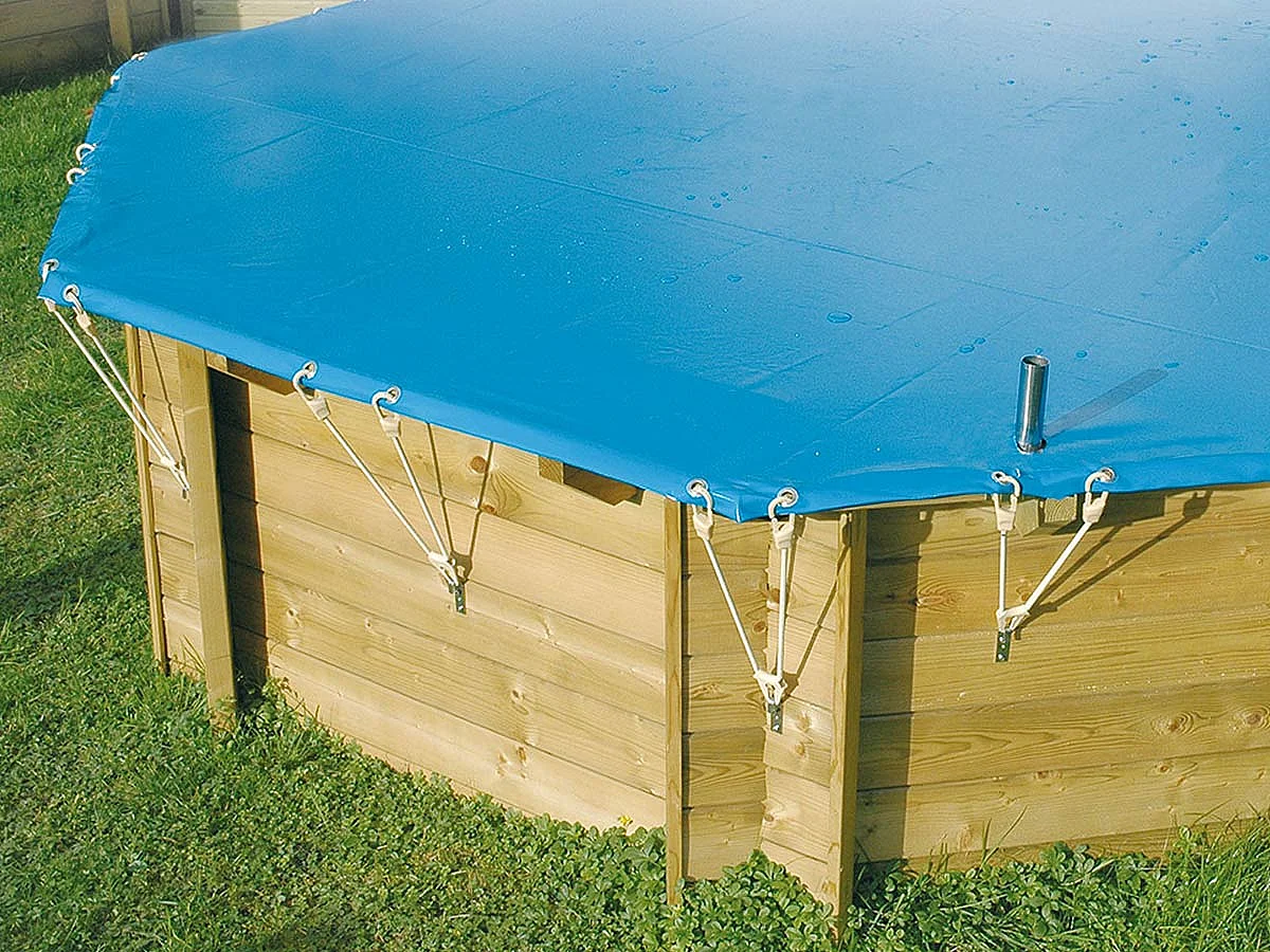 Bâche hivernage piscine rectangulaire Ubbink 350 x 200 cm