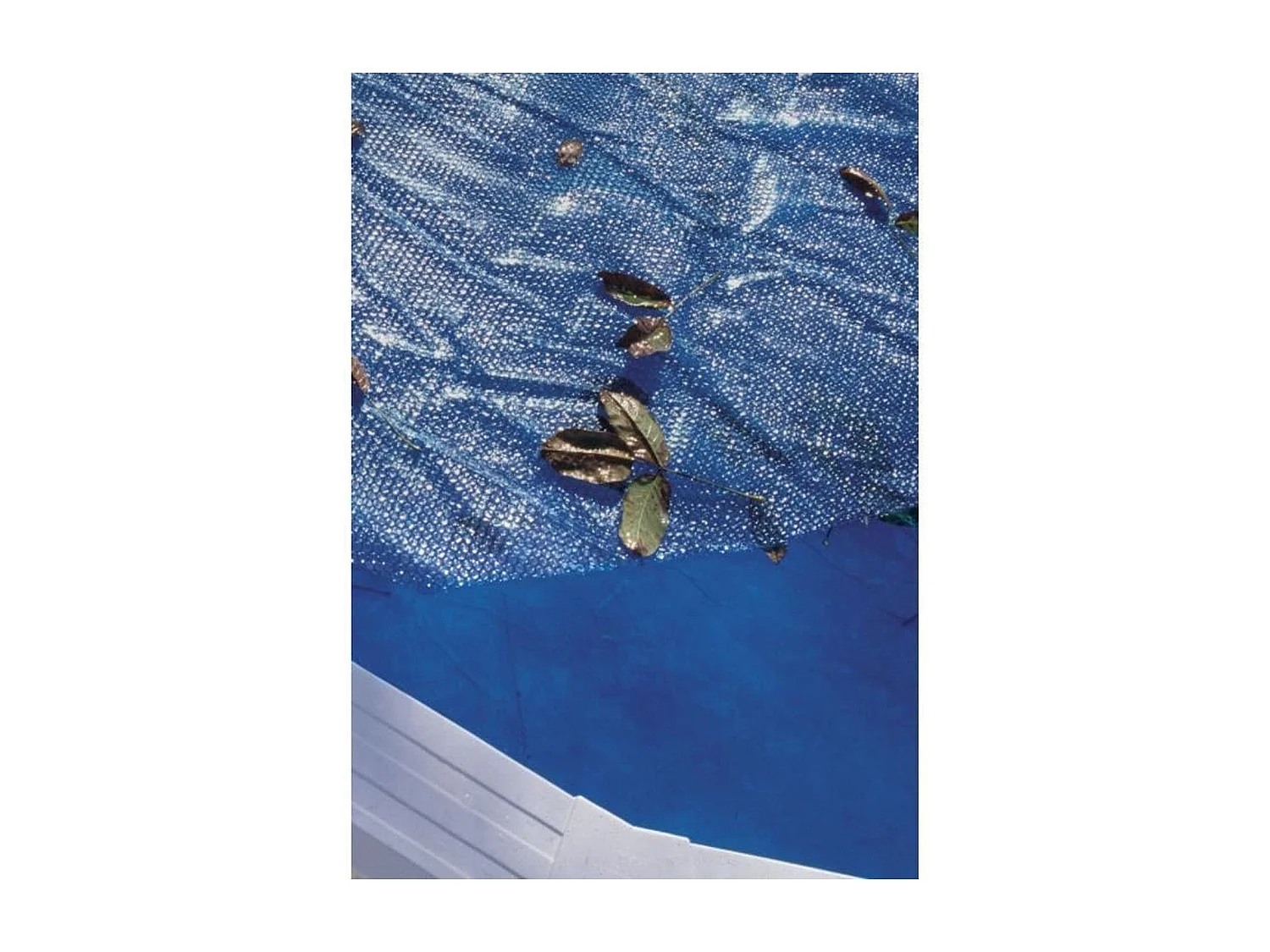 Bâche à bulles pour piscine acier ovale GRE 5 x 3 m - 180 microns