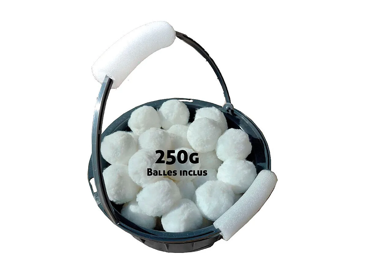 Groupe de filtration à sable Poolex Filter Max 6,8m/h + balles filtrantes Optimax