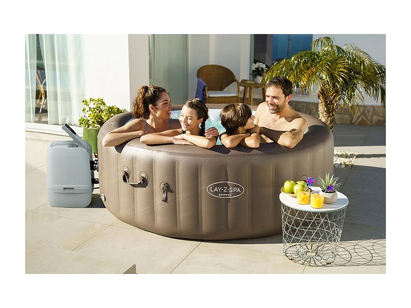 Spa gonflable Bestway Lay-Z Spa DOMINICA EnergySense HydroJet Pro 6 places