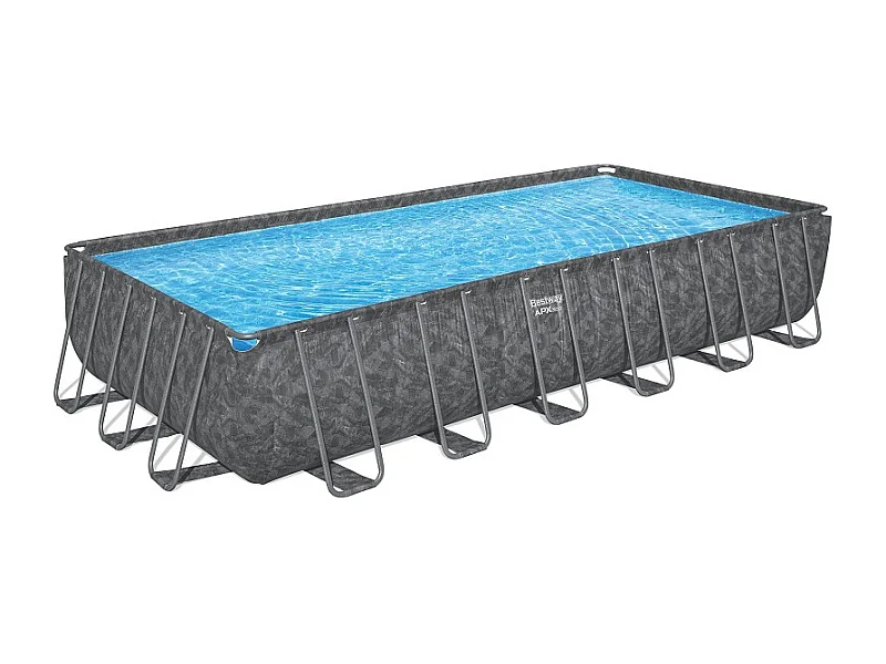 Piscine tubulaire rectangulaire Bestway APX 365 7,32 x 3,66 x 1,32 m + Filtration + Accessoires