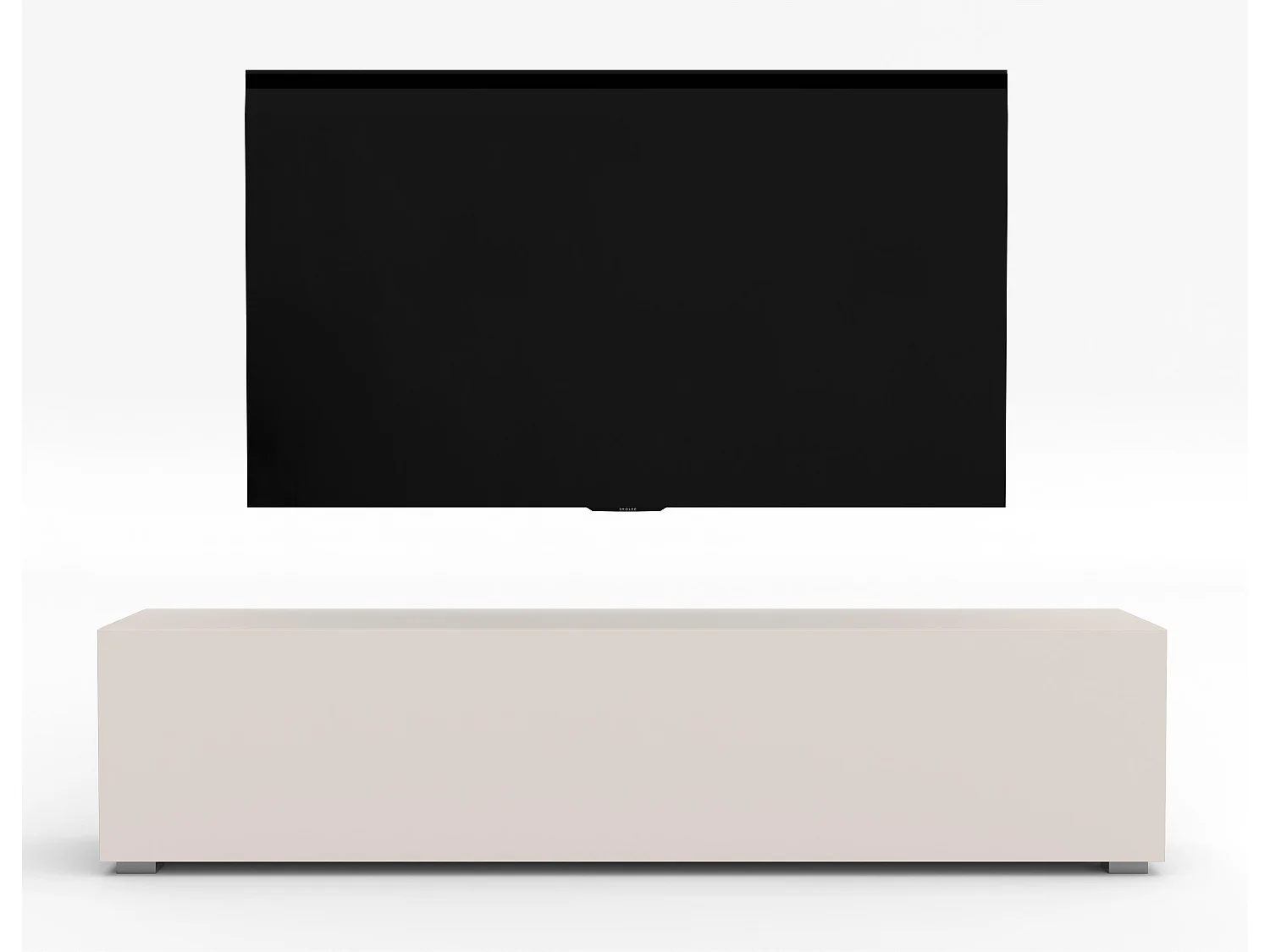 AX LIVING ZIVOLLI TV-Board 160 cm beige Lowboard