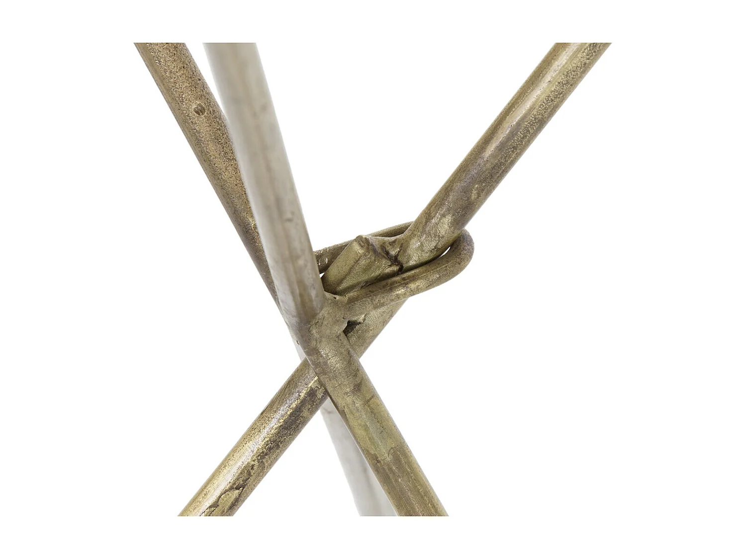 Messing hulptafel 47,5 x 47,5 x 64,5 cm hulptafel