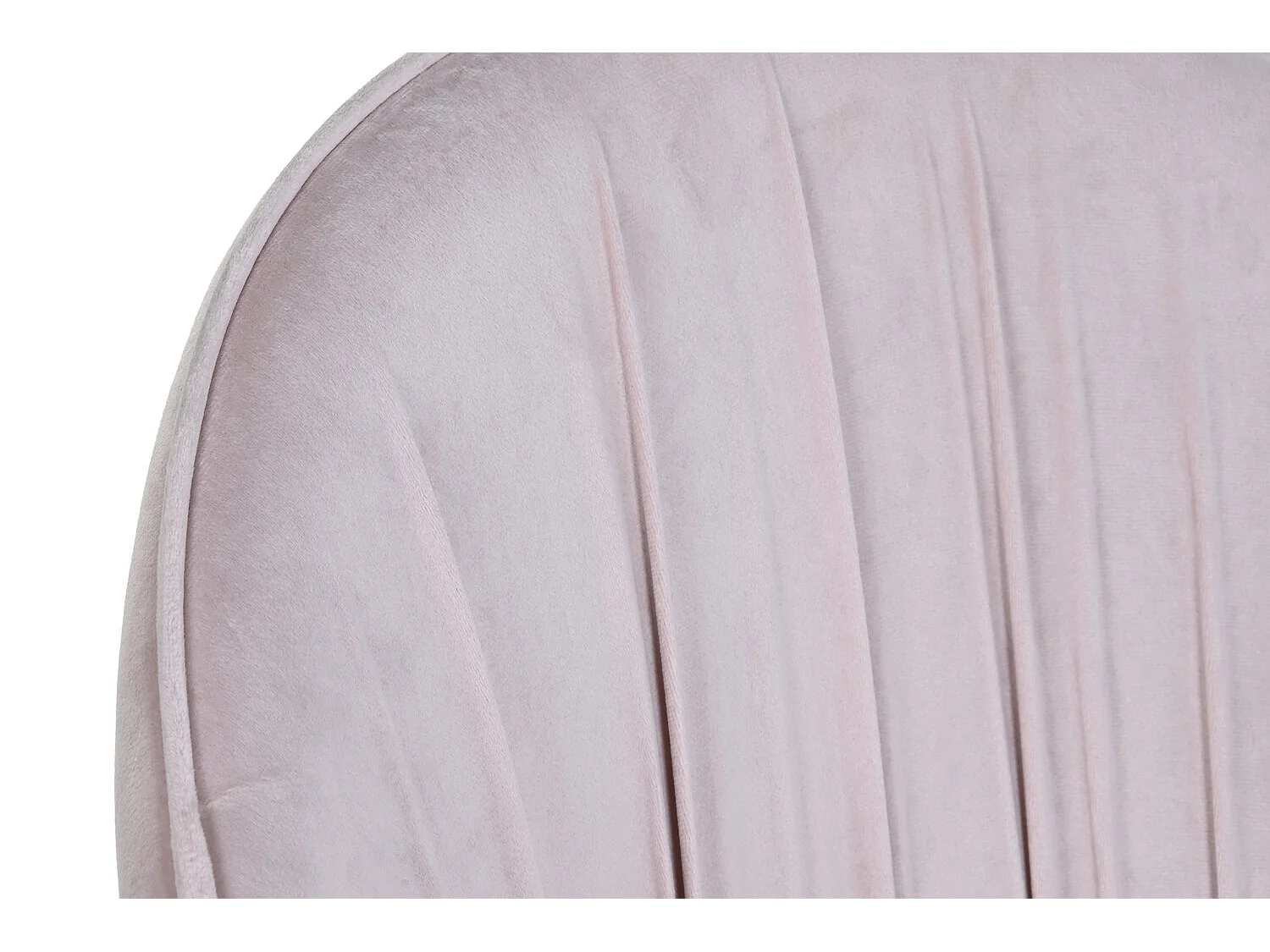 Sedia in metallo velluto 60X60X85 rosa