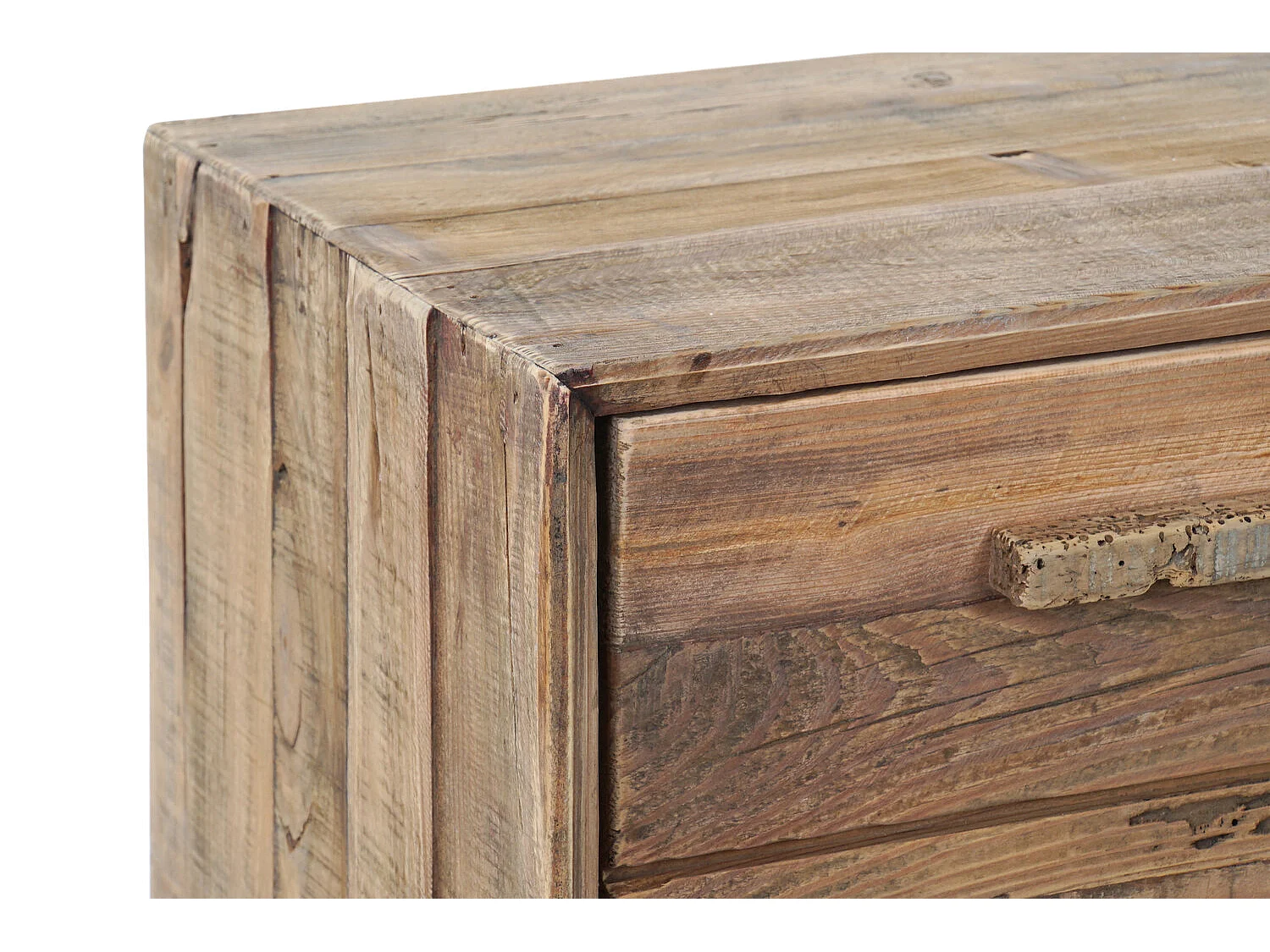 Mueble Tv Madera Reciclada Pino 130X40X48
