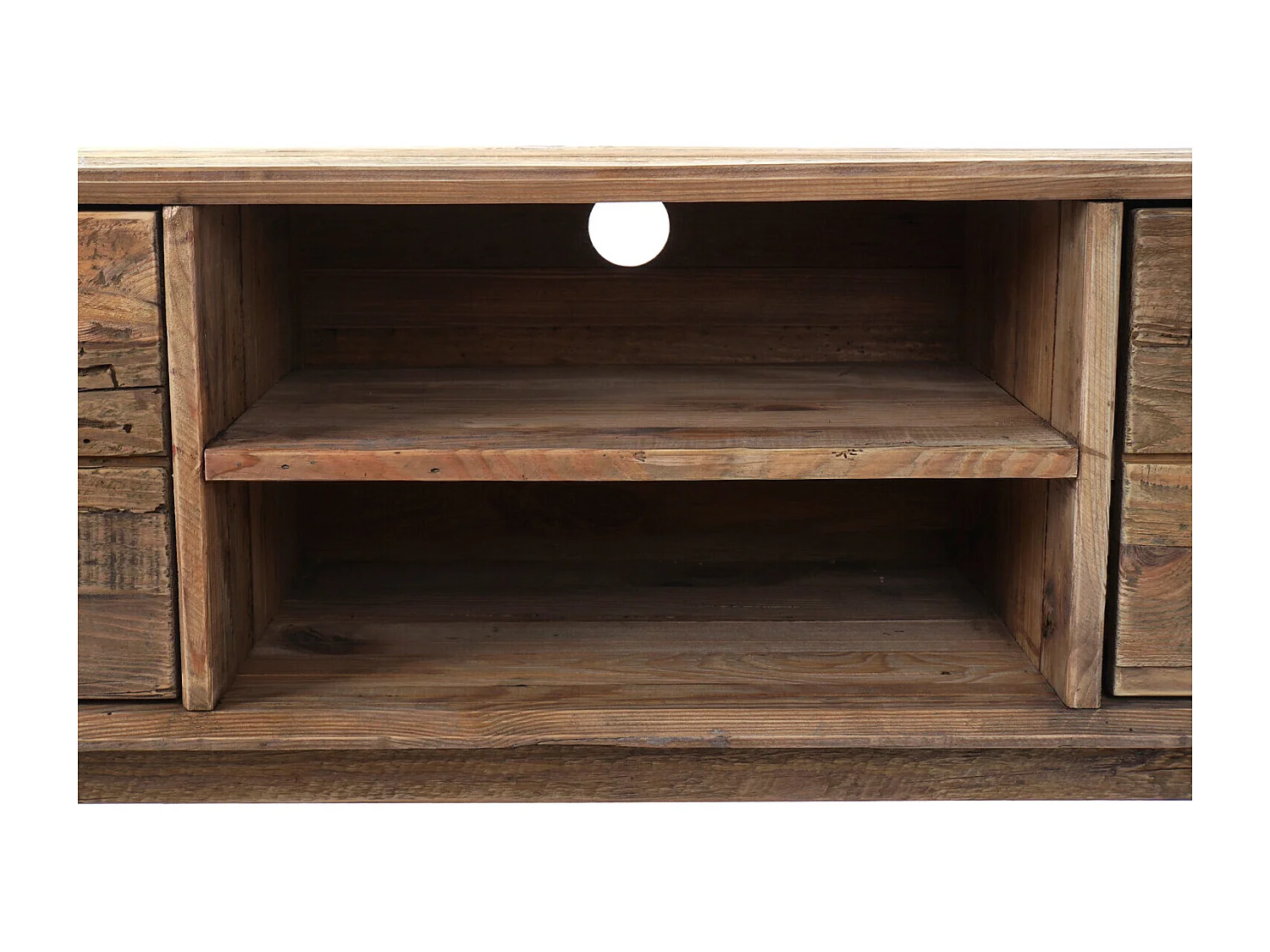Mueble Tv Madera Reciclada Pino 130X40X48
