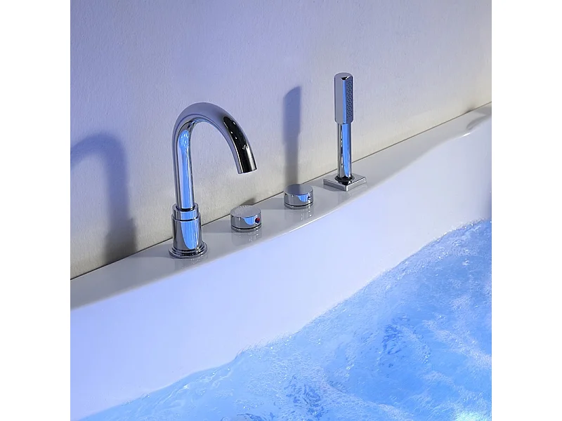 Baignoire balnéo MARINA 2 places ARCHIPEL® 181x151 - DROITE