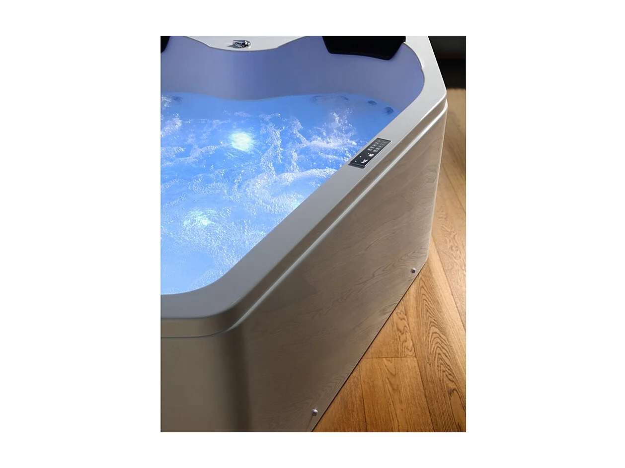 Baignoire balnéo MARINA 2 places ARCHIPEL® 181x151 - DROITE