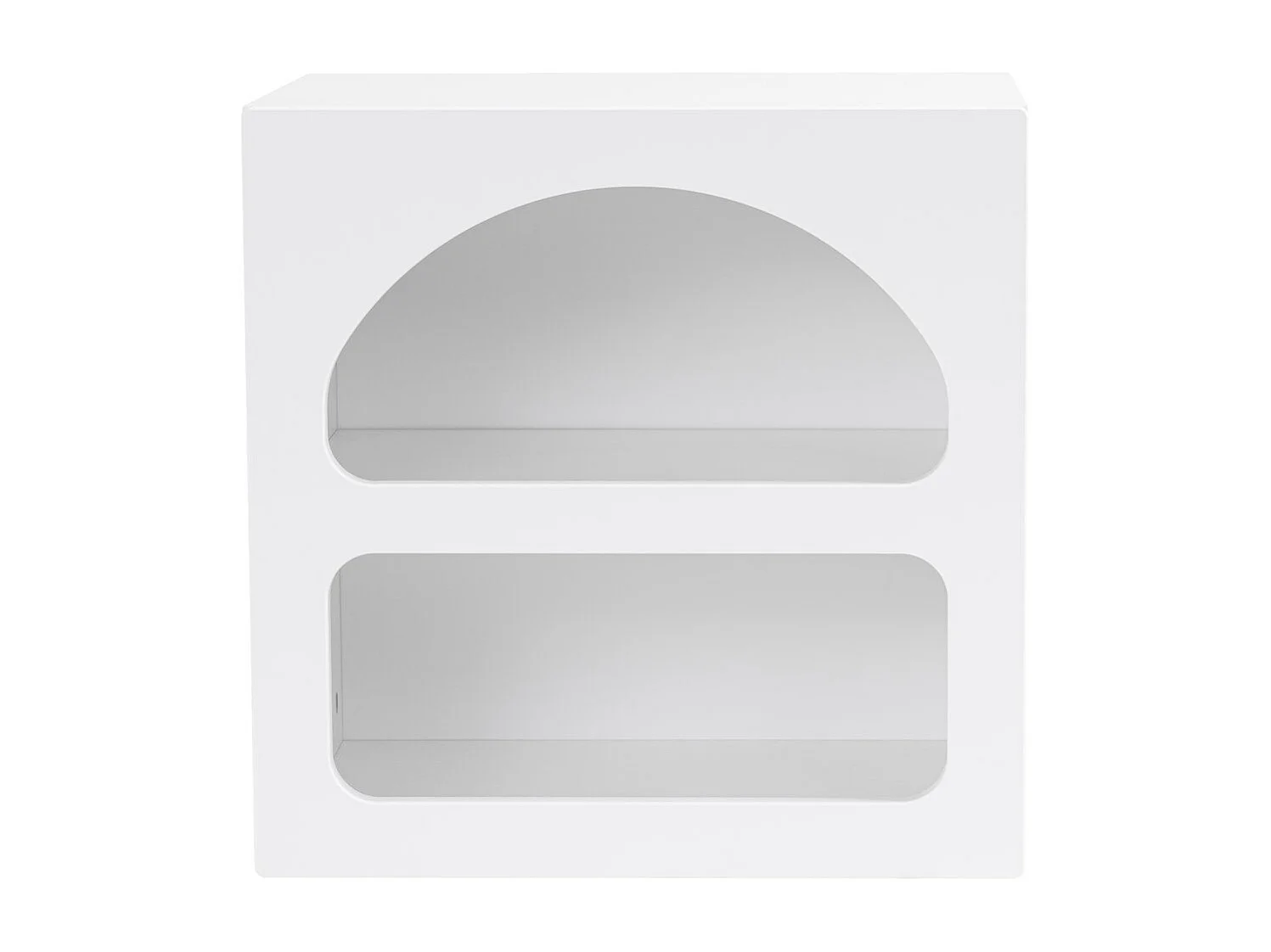 Nachttisch aus Holz "Lorin" 50 x 40 x 50 cm - Weiß