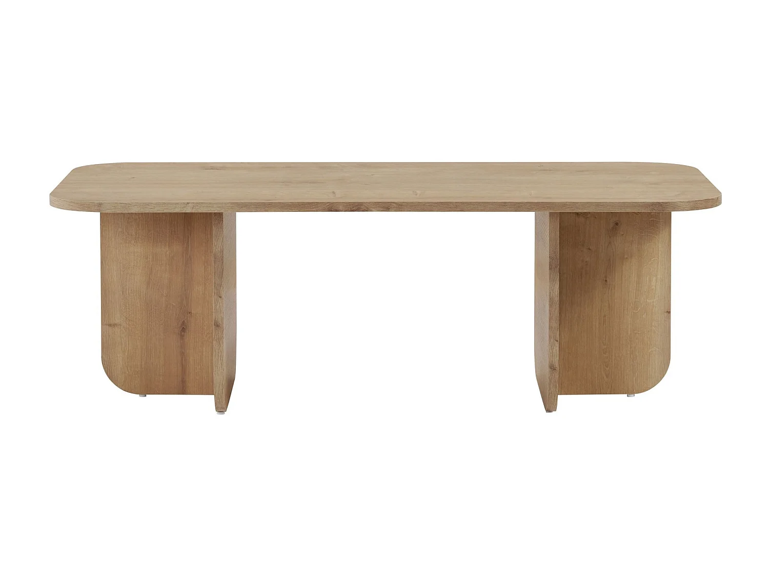 Table basse en bois "Akira" 120 x 60 x 41 cm - Chêne saphir