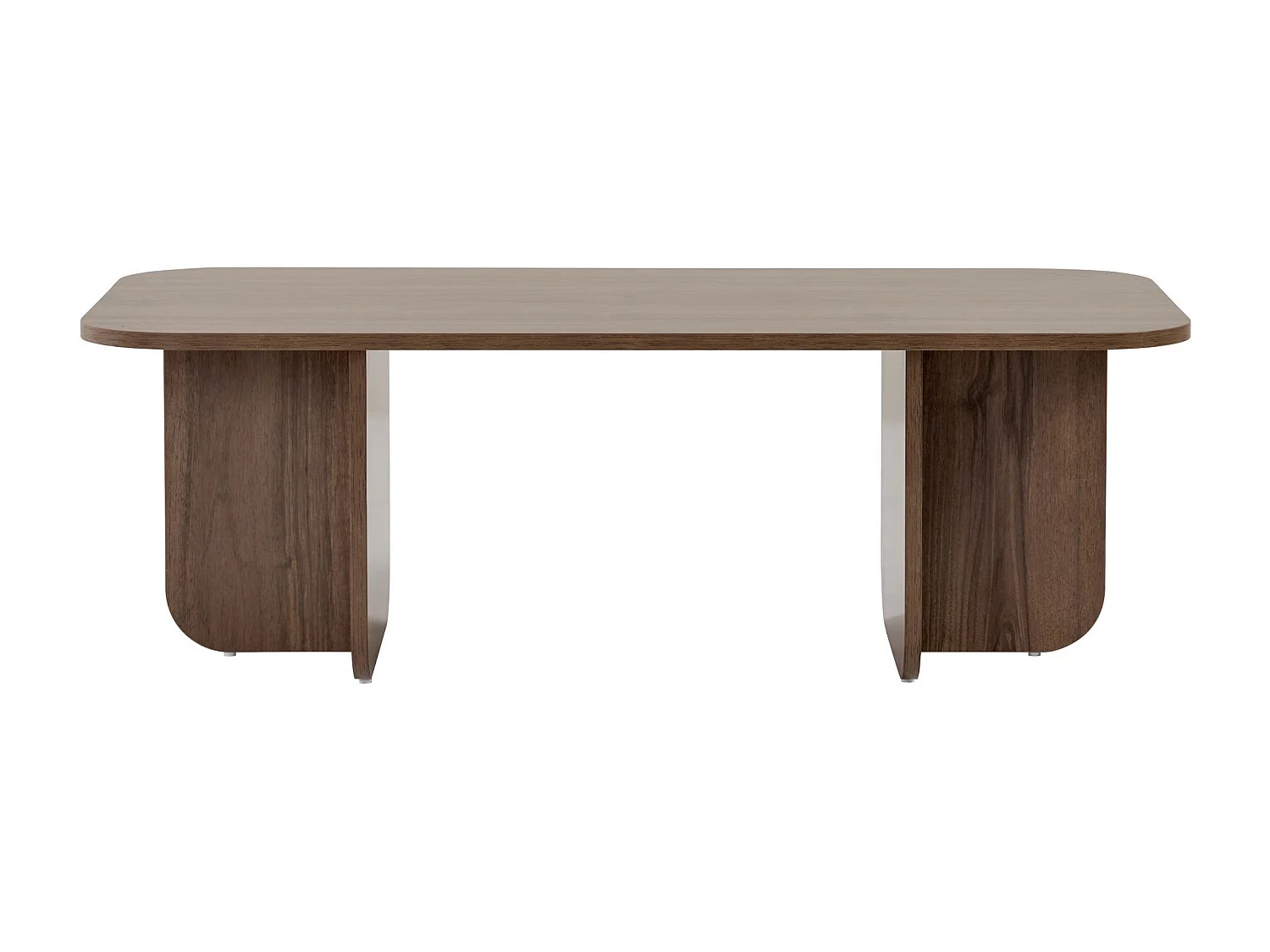 Houten salontafel "Akira" 120 x 60 x 41 cm - Notelaar