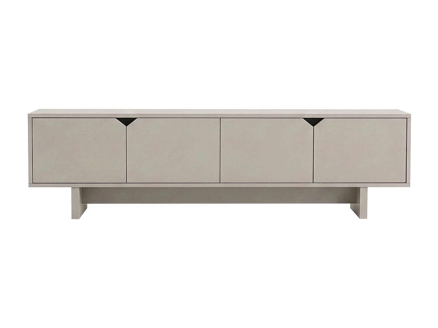 Meuble TV en bois "Oz" 180 x 30 x 50 cm - Beige
