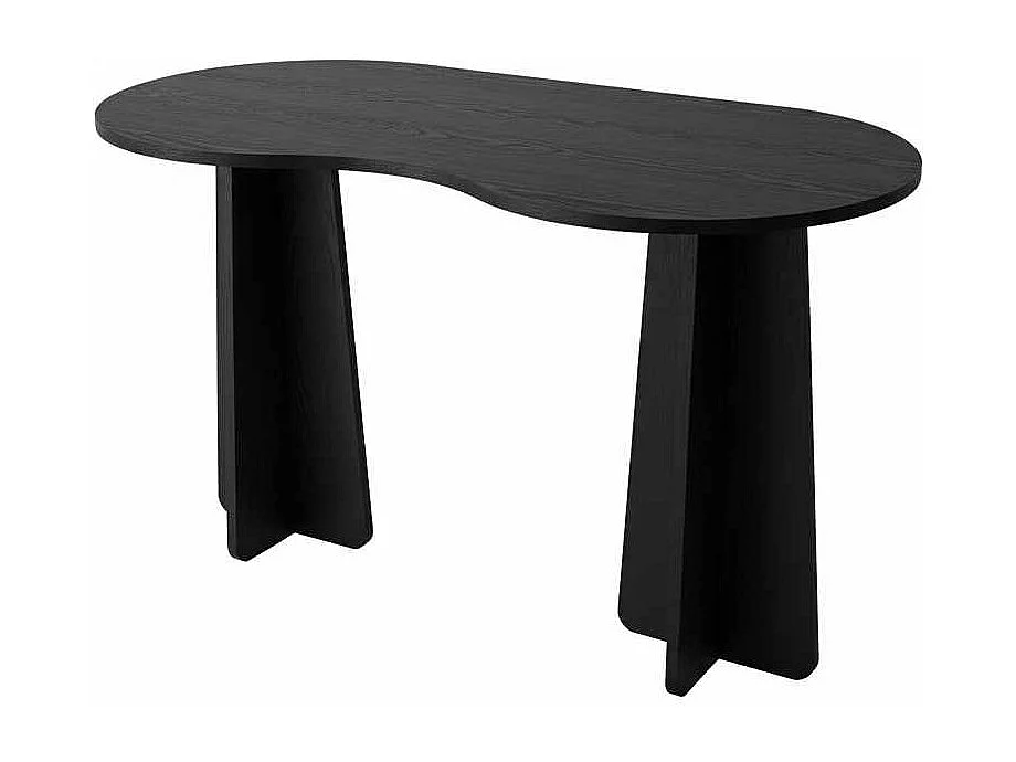 bureau en bois "infini" 120 x 60 x 75 cm - Noir