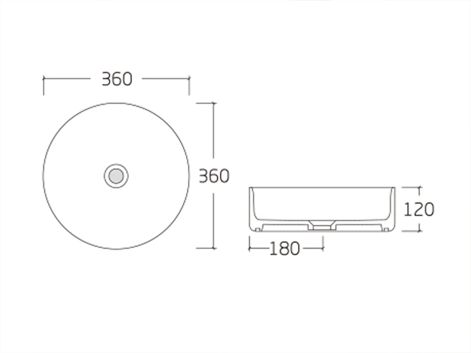 Meuble de salle de bain suspendu strié avec double vasque à poser ronde striée – Naturel clair - L150 cm - LILIKO