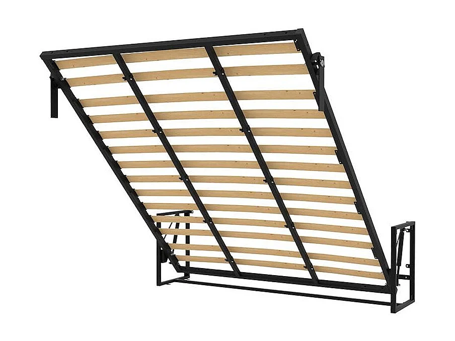 Wallbedking Lit escamotable Morphy Classic (150x200 cm, Vertical)