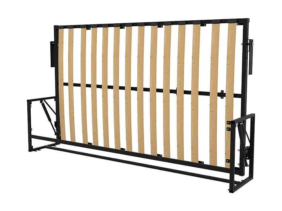 Wallbedking Lit escamotable Morphy Classic – Système SizeFlex & TypeFlex (120x190 cm, Horizontal)