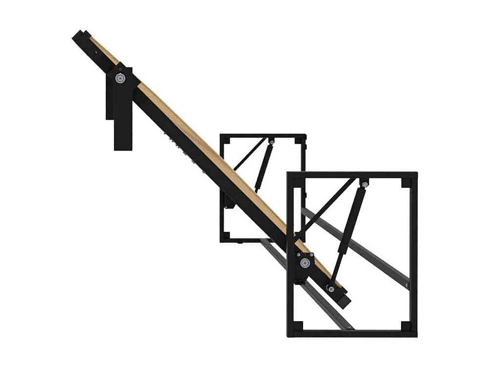 Wallbedking Lit escamotable Morphy Classic – Système SizeFlex & TypeFlex (120x190 cm, Horizontal)