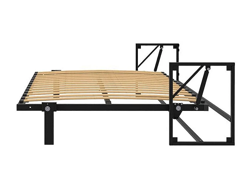 Wallbedking Lit escamotable Morphy Classic – Système SizeFlex & TypeFlex (120x190 cm, Horizontal)