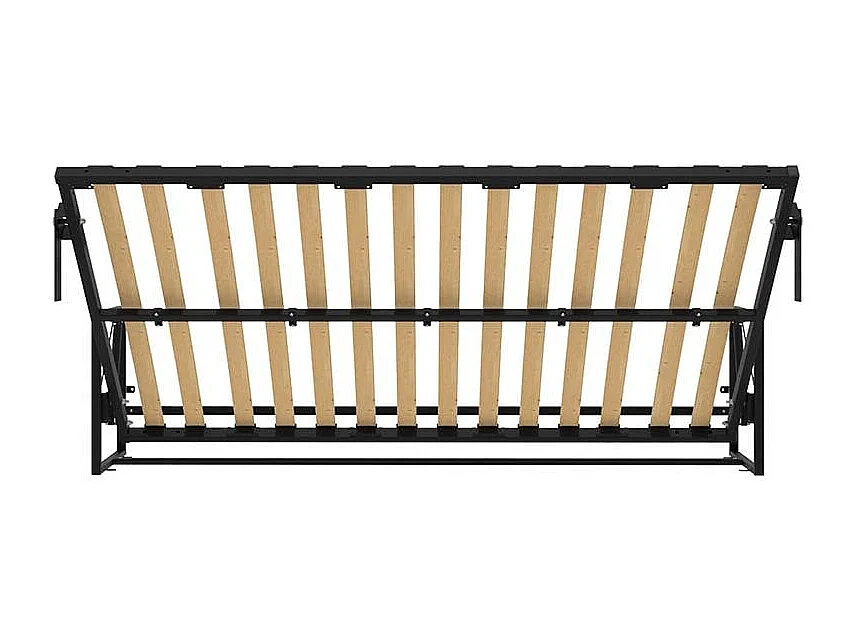 Wallbedking Lit escamotable Morphy Classic – Système SizeFlex & TypeFlex (120x200 cm, Horizontal)