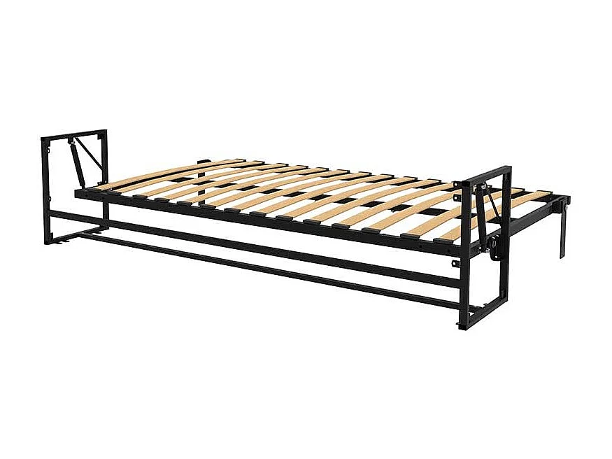 Wallbedking Lit escamotable Morphy Classic – Système SizeFlex & TypeFlex (120x200 cm, Horizontal)