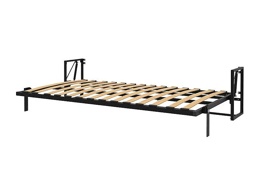 Wallbedking Lit escamotable Morphy Classic – Système SizeFlex & TypeFlex (120x200 cm, Horizontal)